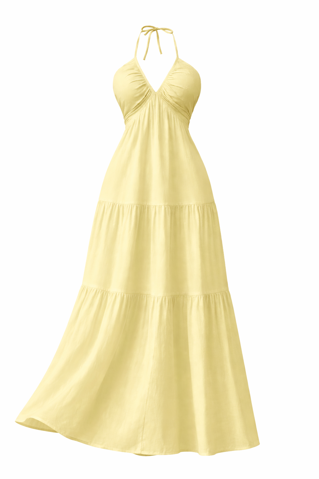 ISAMINE - HALTER DRESS